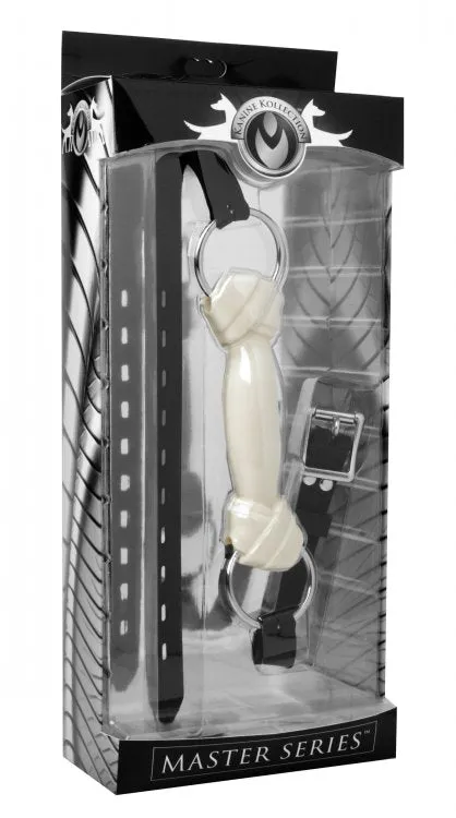 Master Series Male Sex Toys Master Series Silicone Dog Bone Gag