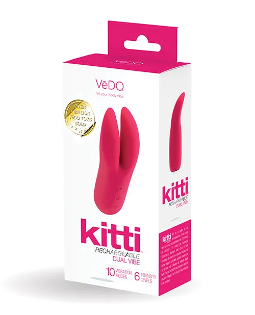 Vedo Kitti Rechargeable Dual Vibe Savvy Co Vibrators