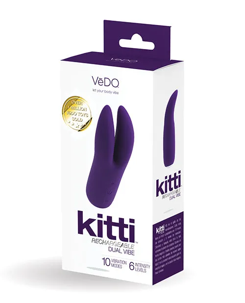 Vedo Kitti Rechargeable Dual Vibe Savvy Co Vibrators