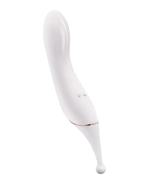 Xgen Bodywand Dual Stim Vario White Xgen Vibrators