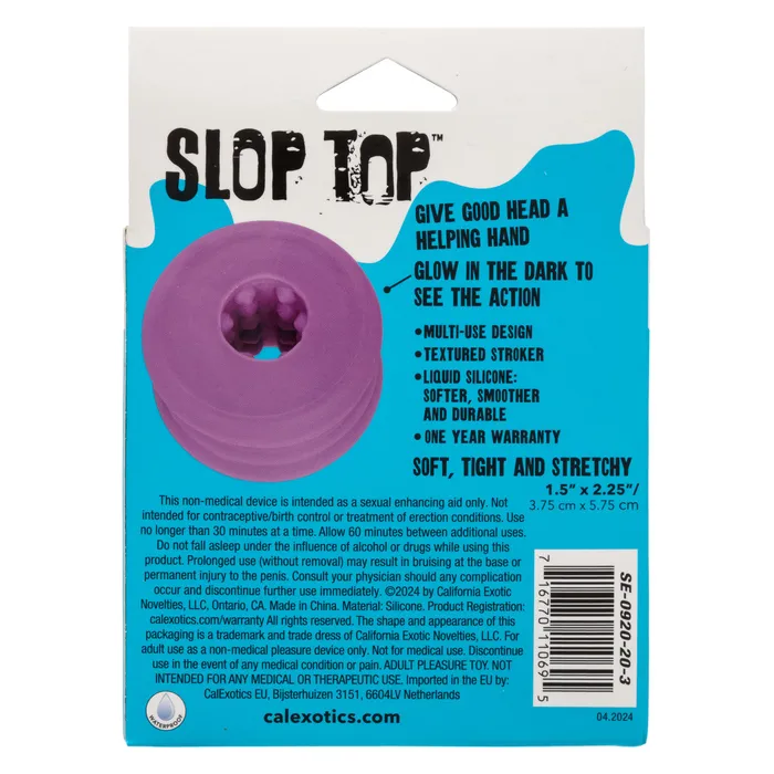 Vibrators Cal Exotics Slop Top Dirty Luv