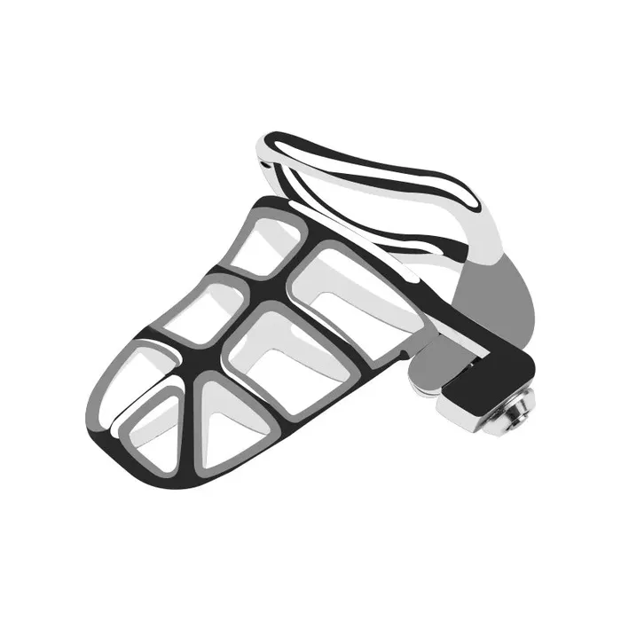 Male Sex Toys CHASTITY CAGE CO New Metal Click Lock Chastity Cage