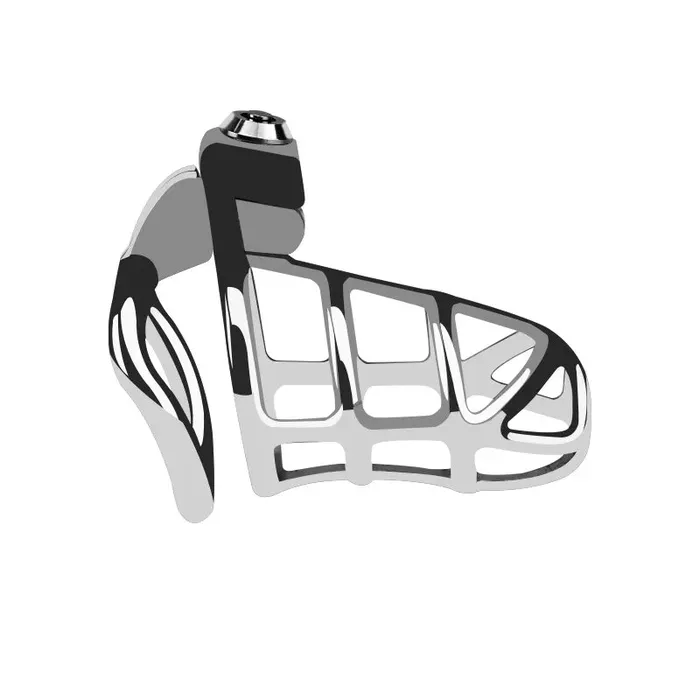 Male Sex Toys CHASTITY CAGE CO New Metal Click Lock Chastity Cage