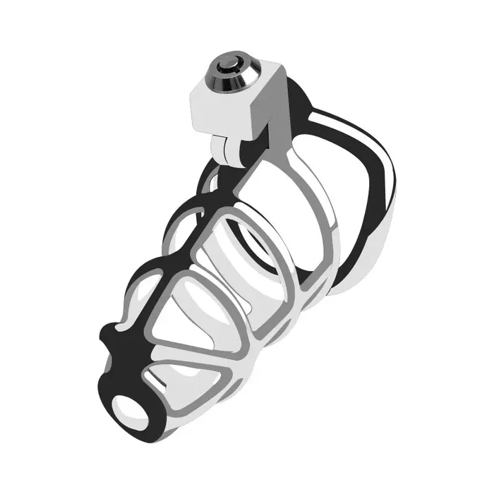 Male Sex Toys CHASTITY CAGE CO New Metal Click Lock Chastity Cage