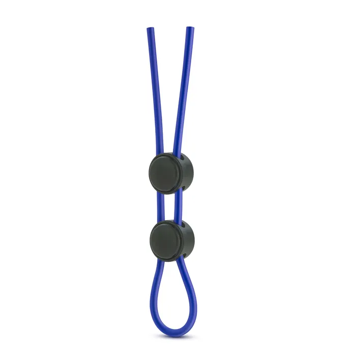 Stay Hard Silicone Double Loop Cock Ring Blue Blush Novelties Male Sex Toys Stay Hard Silicone Double Loop Cock Ring Blue Blush Novelties Male Sex Toys
