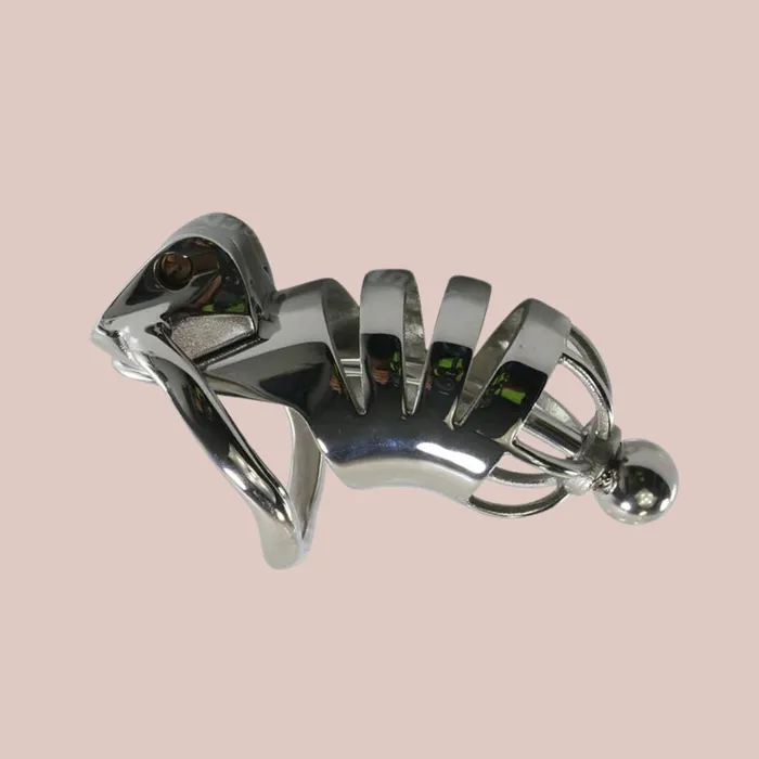 The JJ Metal Chastity Device House of Chastity Male Sex Toys