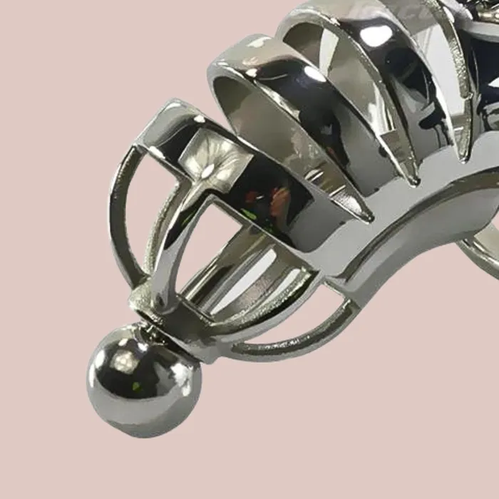 The JJ Metal Chastity Device House of Chastity Male Sex Toys