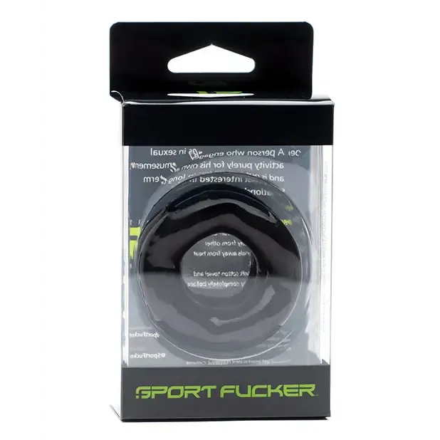 665 INC Anal Sport Fucker Revolution Ring Stretcher Black 665 INC Anal Sport Fucker Revolution Ring Stretcher Black