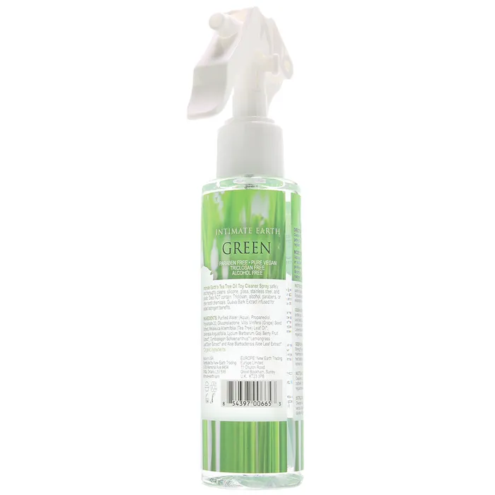 Green Misting Toy Cleaner in 42oz125ml Intimate Earth Vibrators Green Misting Toy Cleaner in 42oz125ml Intimate Earth Vibrators