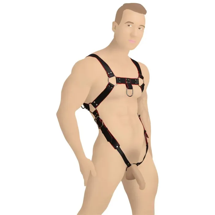 Heathens Male Body Harness XR Brands Female Sex Toys
