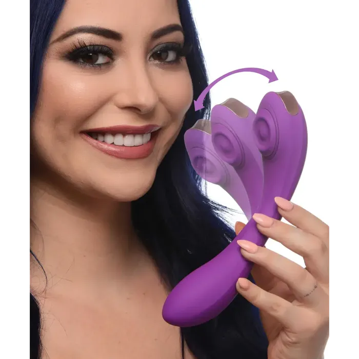 inmi Vibrators Pose Plus 10x Pulsing Bendable Silicone Vibrator