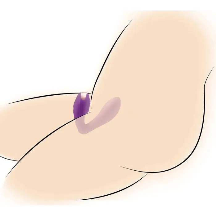 inmi Vibrators Pose Plus 10x Pulsing Bendable Silicone Vibrator