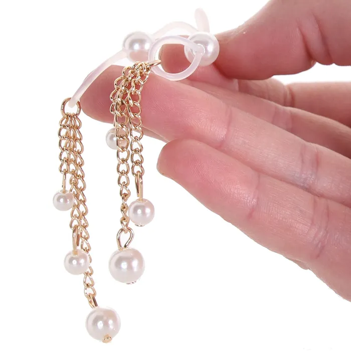 Sex Mischief Pearl Nipple Ties Sportsheets Couples