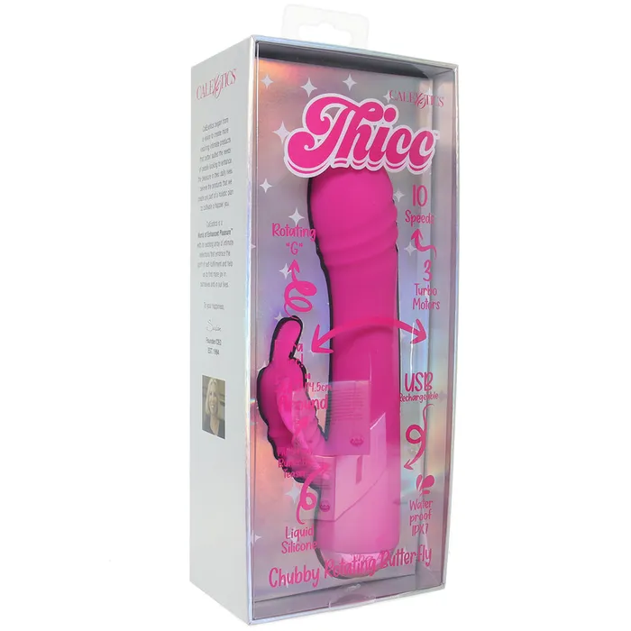 Vibrators CalExotics Thicc Chubby Rotating Rabbit Vibe